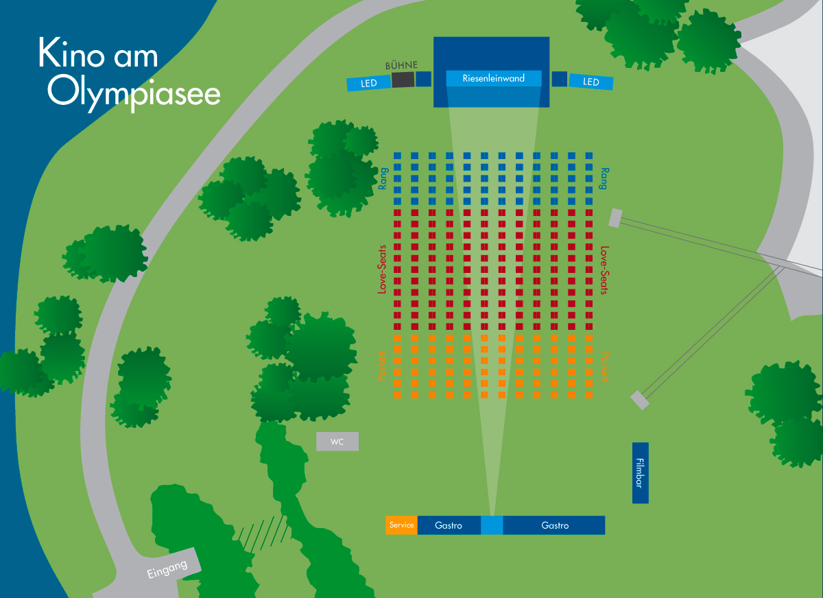 Info Kino am Olympiasee