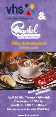 Film & Frühstück Flyer