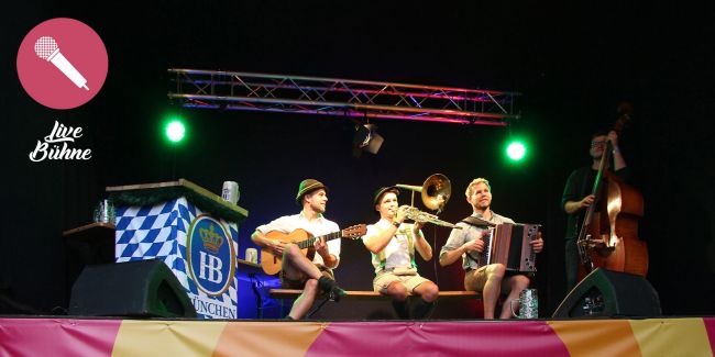 Live-Bühne Fritzi und Karl