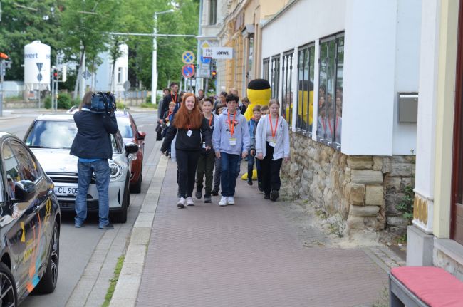Ankunft Kinderjury