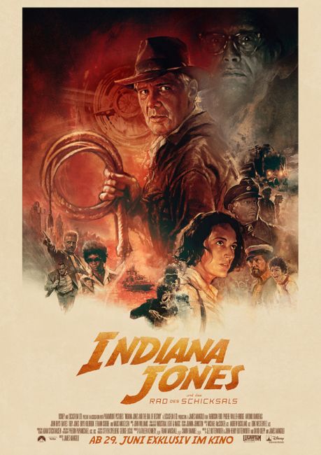 Plakat Indiana Jones und das Rad des Schicksals