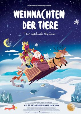 Filmplakat "Weihnachten der Tiere"