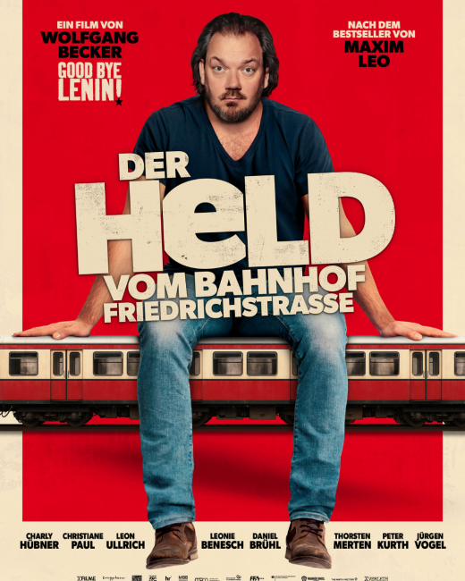 Filmplakat Der Held vom Bahnhof Friedrichstraße